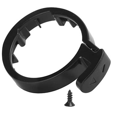Imagem de Anel de proteção dobrável para scooter, fivela de bloqueio dobrável com limite redondo frontal para M365