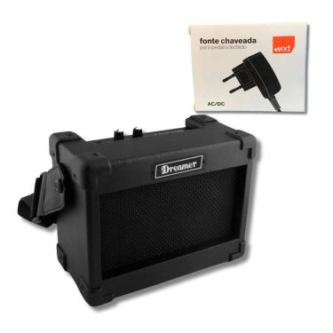 Imagem de Kit Amplificador De Guitarra 5W Cubo St Rise + Fonte 9V 1A