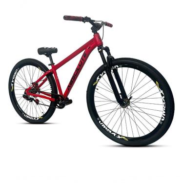 Imagem de Bicicleta Aro 29 Absolute Nero 5 Freeride Single Freio Hidraulico Shimano Mt200 Garfo C-trava Rodas Vmaxx vermelho