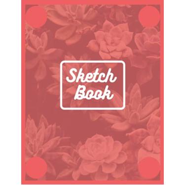 Imagem de Sketch Book: Sketchbook Blank Notebook 110 pages 8 x 11 Dimension