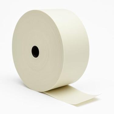 Imagem de Bobina Térmica Amarela 57x360 - Para Relógio Ponto REP - Compatível com ID Henry e Dimep - Pacote com 1 Unidade