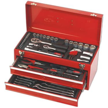 Imagem de Jogo Ferramentas Cv 90 Peças Cx Metal Kawashima