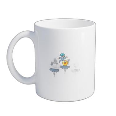 Imagem de Caneca Xícara de Café Porcelana 300ml Design Videogame Guerreiro