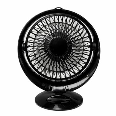 Imagem de Mini Ventilador de Mesa USB Portátil Silencioso - Ideal para Escritório, Notebook, Estudos (Preto, 25,5 cm)