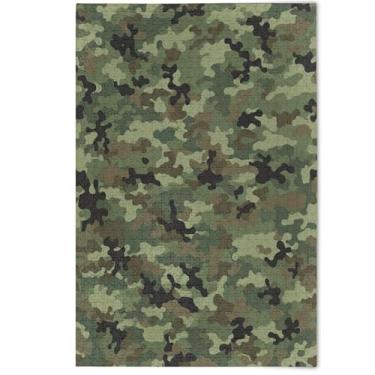 Imagem de Quebra-cabeça 500 peças adultos impressão animal arte decoração militar camuflagem verde preto natureza grande quebra-cabeças divertidos elefantes brancos presentes, 500 peças, 52 cm x 37,8 cm