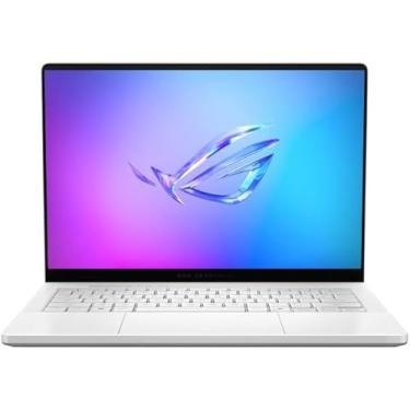 Imagem de ASUS ROG Zephyrus G14 Latest 2025 35.6 cm 3K OLED 120Hz Gaming Laptop Copilot+ PC AMD Ryzen AI 9 HX 370 NVIDIA RTX 5080 32GB RAM 2TB SSD Platinum Branco