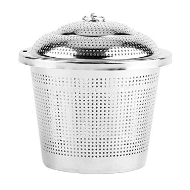 Imagem de GLOGLOW Frasco de Especiarias e Sua Bola de Armazenamento, Infusor de chá e íngreme de Especiarias, à Prova de Ferrugem, Durável, Tamanhos de 6,5 Cm e 4,5 Cm, Tempero de Aço Inoxidável Nan (L)