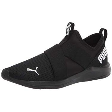 Imagem de PUMA Tênis feminino Prowl Slip-On Cross Trainer, Puma Preto-puma branco-puma preto, 38