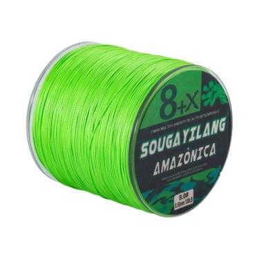 Imagem de Linha De Pesca Trançada 8 Fios 300m Sougayilang PE Multifilamento Para