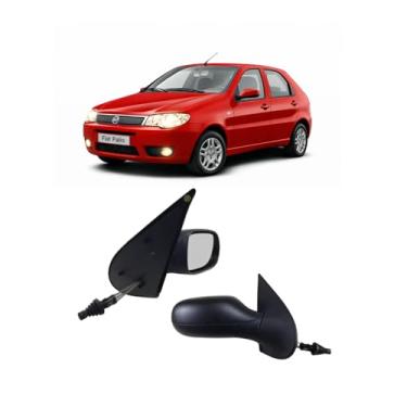Imagem de Par Retrovisor Palio Fire Siena 2004 a 2007 4 Portas Com Controle