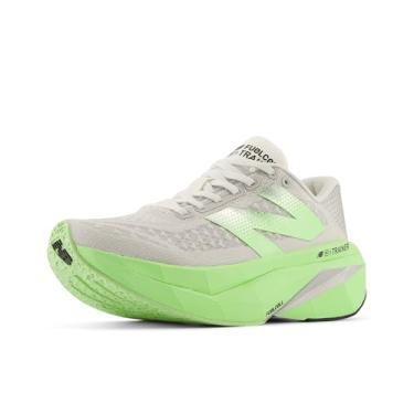 Imagem de New Balance FuelCell Supercomp Trainer V3 Tênis de corrida feminino, Azul claro/matéria cinza/reflexão, 42