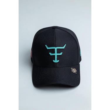 Imagem de Bone Texas Farm - New Texas - Tf987 - Preto/ Verde Agua Único-Unissex