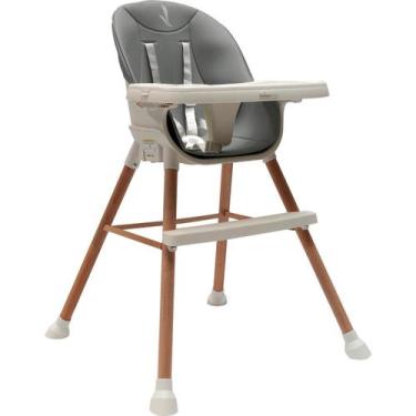 Imagem de Cadeirinha de Alimentação Premium Baby Executive 5 em 1 Cinza