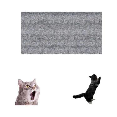 Imagem de Protetor De Sofá Anti-Risco Para Gatos, Placa Autoadesiva Para Arranhõ