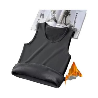Imagem de Camiseta Térmica Masculina Sem Mangas Para Outono E Inverno, Lingerie 