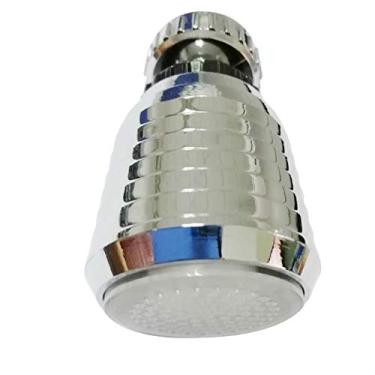 Imagem de Aerador de Torneira LED com Mudança 7 Cores Rotação 360 Graus Borrifador Água Bico Econômico Extensor Alongado para Pia Cozinha e Banheiro