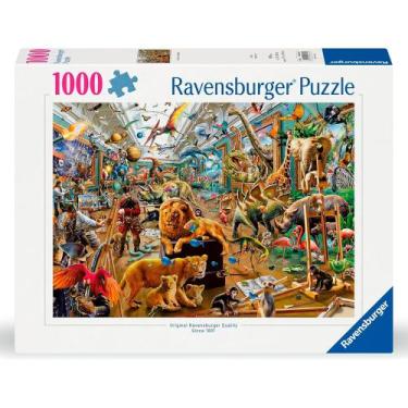 Imagem de Puzzle 1000 peças Caos na Galeria - Importado - Ravensburger