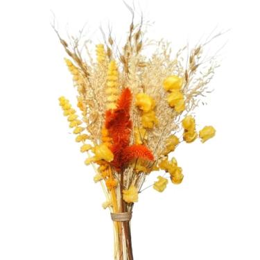 Imagem de Buquê de Flores Secas Desidratadas para Noiva, Festa e Decoração de Casa(terracota)