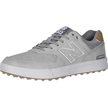 Imagem de New Balance Tênis de golfe masculino 574 Greens, Cinza, 11 X-Wide
