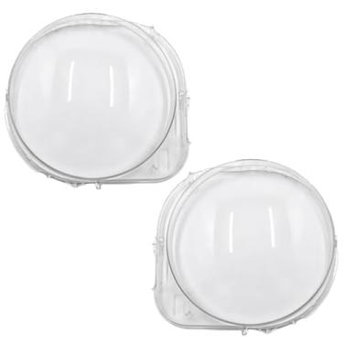 Imagem de Compatível Com Jeep Renegade 2015 2016 2017 2018 2019 2020 2021 Lente Do Farol Do Carro Capa Escudo Farol De Vidro Habitação Abajur Transparente(Left and Right 2 Pcs)