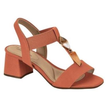 Imagem de Sandália Modare Ultraconforto Salto Bloco Médio 7172 113-Feminino