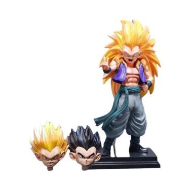 Imagem de Figura De Ação Anime Dragon Ball Gotenks De 22cm, Estátua De PVC, Mode