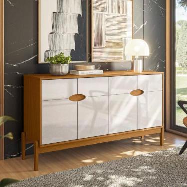 Imagem de Aparador Buffet Intense Movelove Sala de Jantar Área Gourmet 4 Portas 