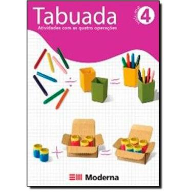 Imagem de Livro - Tabuada 4