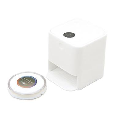 Imagem de Acessório Para Casa De Bonecas - Decoração Para Casa De Bonecas Em Forma De Mini Robô De Varrer,Figura De Aspirador Em Miniatura,Para Berçário Criado-mudo Prateleiras Estantes Cozinha Banheiro Quarto