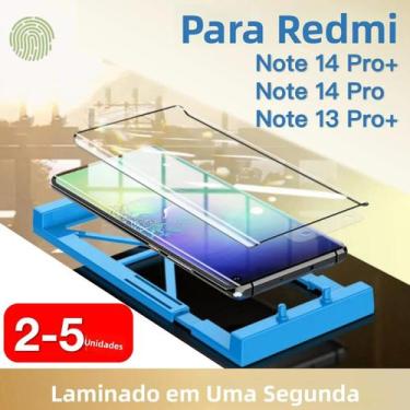 Imagem de Protetor De Tela Para Redmi Note 14 13 pro plus 2-5 Peças À Prova De E