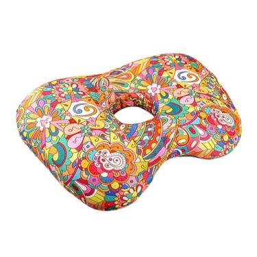 Imagem de Travesseiro para piercing de orelha, macio e confortável e ergonômico para cuidados posteriores - Travesseiro ortopédico para dormir lateral, suporte de pescoço | para adultos, amantes, familiares