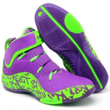 Imagem de Tênis Basquete Impact Six Street com Verde-Masculino