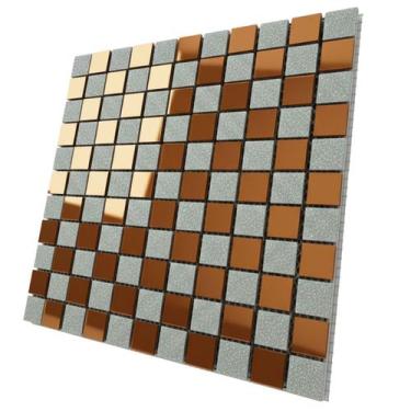 Imagem de Pastilha Vidro Autocolante Parede Banheiro Cozinha Decoracao Casa Sala