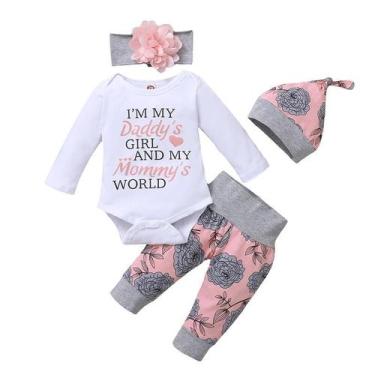 Imagem de Conjunto De Primavera Para Bebês Recém-nascidos De 0 a 18 Meses, 4 Peç