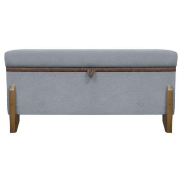 Imagem de Puff Recamier Versallies 100 Cm Concreto Bouclé