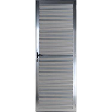 Imagem de Porta De Alumínio Palheta 2,10 X 0,70 Direita