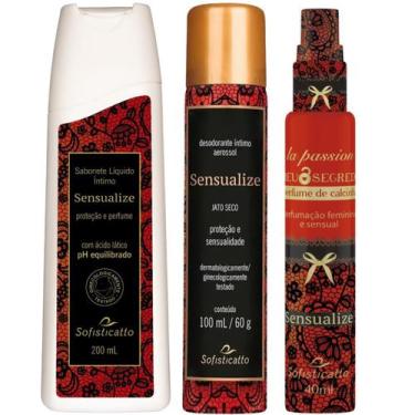 Imagem de Ki Sensualize Desodorante Perfume Calcinha e Sabonete