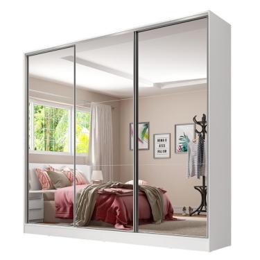 Imagem de Guarda Roupa Royale MDF 3 Portas Espelho Correr Madesa