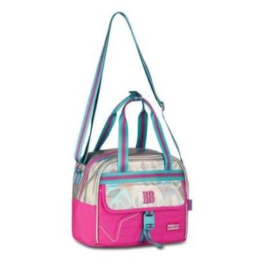 Imagem de Bolsa Térmica Prateada Feminina Lancheira Rebecca Bonbon-Feminino