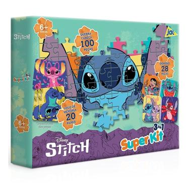 Imagem de Jogo da Memoria STITCH Super KIT Toyster