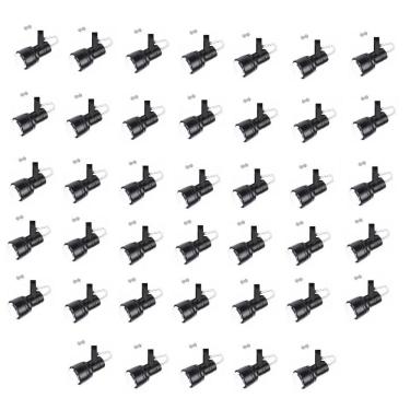 Imagem de Kit 40 Spot Trilho Perfilado Eletro calha Par20 Bulbo OL4