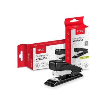 Imagem de Grampeador 25 Fls 16Cm 26/6 24/6 Keep - Ei004