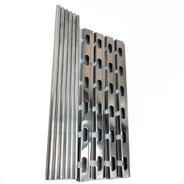 Imagem de Suporte Churrasqueira 6 Niveis E Barras Maciças 75Cm - Plenitude