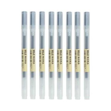 Imagem de Conjunto De Canetas Gel Pretas, Vermelhas E Azuis 038 05mm, 6-8 Peças 