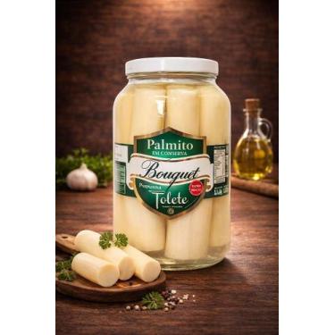 Imagem de Palmito Pupunha em Toletes para Exportação - 3kg - FOUQUET