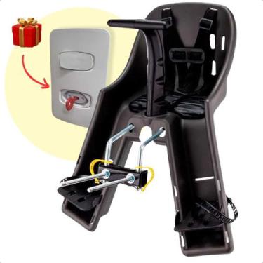 Imagem de Cadeirinha Dianteira Bike Frontal Bicicleta Completa Baby Bike Bebê Cr