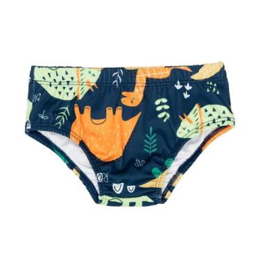 Imagem de Sunga Forrada Cavada Proteção Solar Uv Infantil Menino Praia - Catarin