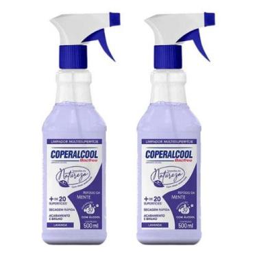 Imagem de Kit Com 2 Limpador Multiuso Álcool Perfumado Desinfetante Desengordura