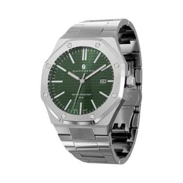 Imagem de Relógio Masculino Com Pulseira De Aço Inoxidável, Resistente À Água, A