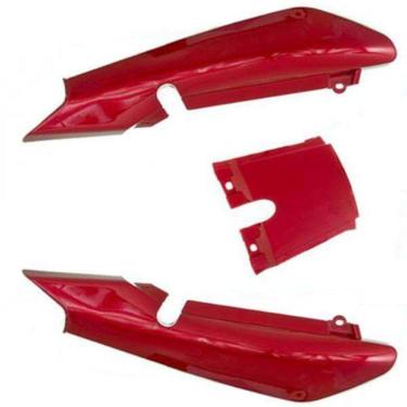 Imagem de Rabeta Completa Carenagem Kit Moto Ybr 125 2005 Ate 2008 Motocicleta